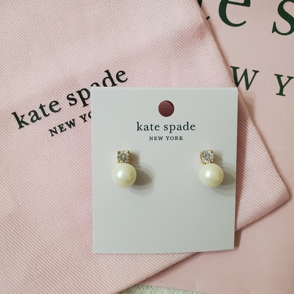 Kate Spade pearl earrings - Picture 4 of 6